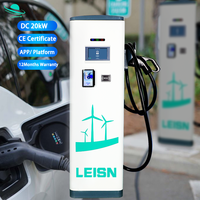 Wallbox 20kw 30kw 40kw 380v Ocpp1.6j Dc Ev Chargeur Gbt Ccs1 Ccs2 Chargeur de voiture électrique Ev Station de charge