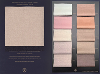 BOOK-9 100% Merino Wool Silk Fiber Four Season Flannel 310GSM 150CM Suit Ready Stock Fabric Combed Wool Raw