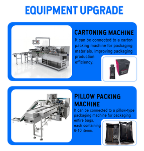 Nouvelle machine d'emballage automatique pour sachets de gel énergétique, crèmes cosmétiques, échantillons, sachets de forme irrégulière - Product Image 6