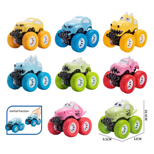 Camioneta Monstruo de Juguete con Ruedas Grandes, 3 Estilos, Diseño de Dibujos Animados, Simulación de Grafiti, Vehículo Todoterreno, Auto de Acrobacias para Niños, Regalo para Niños - Product Image 4