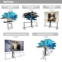 Impresora Láser Perfecta de Doble Cabezal, Doble Velocidad, Vertical, Automática, 3D, para Vidrio, Cerámica, Azulejos, Madera, Metal, Murales