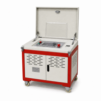 Système de test de résistance à la tension par résonance en série à fréquence variable 850 kVA pour test Hipot AC de générateurs