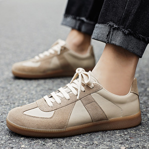 Nouvelles Chaussures Tendance Printemps-Automne en Cuir Véritable Décontractées et Respirantes avec Doublure en Peau d'Agneau, Confortables et Idéales pour le Sport. - Product Image 2