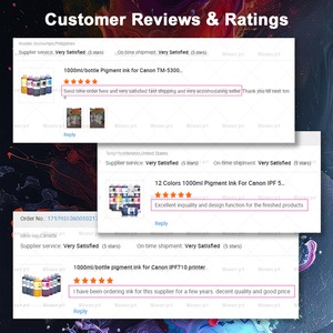 Winnerjet 1000ml phổ sắc tố mực cho Canon imagePROGRAF <span class=keywords><strong>pfi</strong></span>-701 702 703 704 706 707 1700 máy in 2700 - Product Image 6