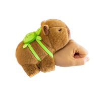 Bracelet de poignet pour enfants Capibala, adorable peluche en forme d'ours capybara de 10 cm, en polyester, personnalisable, jouet en peluche ODM
