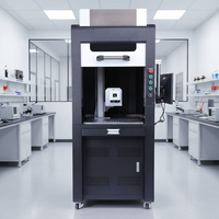 Machine de marquage, de gravure et de gravure au laser UV entièrement fermée pour le métal, le verre, le cristal, le plastique et le caoutchouc