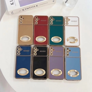 Electrochapado 2023, la más nueva ventana de vista grande para Samsung A12 A12S A14 4G A24 4G F13 4G M02S A022, funda de teléfono de TPU - Product Image 6