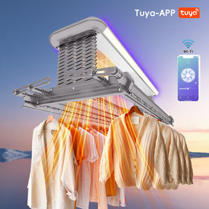 Séchoir de plafond intelligent pour linge, séchage rapide, lumière UV stérilisante, idéal pour bureau et dortoir - Product Image 2