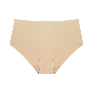 Celana dalam wanita, cepat kering bernapas es sutra mulus potongan Laser pinggang tinggi pakaian dalam wanita untuk sehari-hari - Product Image 5