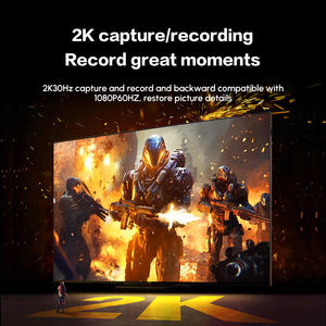 Carte de <span class=keywords><strong>capture</strong></span> vidéo UGREEN HD-MI vers USB C, appareil de streaming, <span class=keywords><strong>capture</strong></span> 2K/30Hz, entrée 4K, enregistrement audio de jeu - Product Image 3