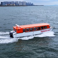 Grandsea AL-1400T Nouveau Bateau de Transport de Passagers en Aluminium de 14m, 53 Places, Petit Bateau de Débarquement, Ferry, Barco à Vendre