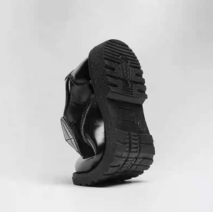 נעלי עור אמיתיות באיכות גבוהה עבור ילדים קטנים קטנים בית ספר איכותי מונקינס שחור בהשראת הנסיך הקטן - Product Image 5