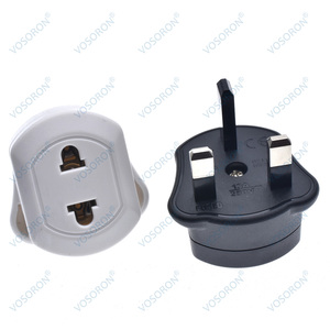 <span class=keywords><strong>Adaptateur</strong></span> de prise de voyage UK 3 broches avec fusible EU CN <span class=keywords><strong>Canada</strong></span> JP Thaïlande UK Prise de <span class=keywords><strong>courant</strong></span> AC en ABS 13A - Product Image 2