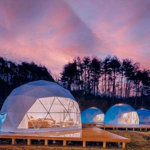 Tente d'hôtel sphérique moderne en PVC pour l'extérieur, quatre saisons, 3x3m, une chambre, tente panoramique étoilée, fabrication - Product Image 4