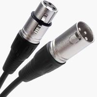 Câble DMX XLR 3 broches de haute qualité, mâle-femelle, pour audio-vidéo et communication réseau