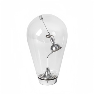Industrial Style <b>Desk</b> Lamp Led Light Source Ac Power Switch Control For Living Room Bedroom Study Atmosphere - Product Image 5