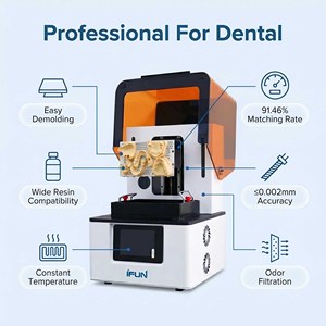 Imprimante 3D dentaire de qualité professionnelle utilisée dans les cliniques d'enseignement commercial pour imprimer des moules, des outils, des modèles en résine, imprimante 3D dentaire - Product Image 5