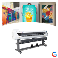 Impresora de Inyección de Tinta Eco-Solvente Industrial de Alta Calidad de 1.9m de Ancho, Cabezal de Impresión XP600 I3200 para Flex Egg, 4 Colores CMYK