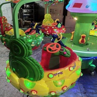 Vente directe d'usine, manège à 6 et 8 places, équipement d'amusement de grande taille, machine de pêche électrique, manèges en plein air pour enfants