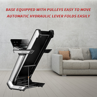 DAPOW meilleure qualité pliable Gym Fitness Machine de course maison tapis roulant pliant électrique avec tapis roulant Offres Spéciales