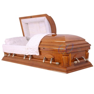 <span class=keywords><strong>Cercueil</strong></span> <span class=keywords><strong>en</strong></span> bois de style américain de haute qualité - Écologique et durable - Articles funéraires - Product Image 6