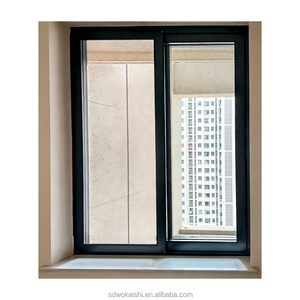 <span class=keywords><strong>Fenêtre</strong></span> coulissante moderne en aluminium de sécurité, résistante aux cambriolages, classement RC2 RC3, verrouillage multipoints, verre feuilleté extérieur - Product Image 5