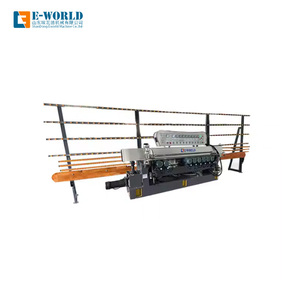 Máquina Biseladora de Vidrio de 9 Ejes para Espejos, Muebles de Vidrio, Puertas de Ducha, Puertas de Gabinetes, Vidrio Decorativo y Arquitectónico - Product Image 1