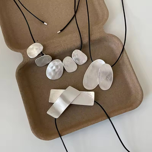 Simple Double-layer Irregular Simple S925 sterling <b>Silver</b> <b>Adjustable</b> Opening Boutique Jewelry Women's <b>Ring</b> - Product Image 3