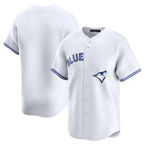 Camisetas de Béisbol de los Toronto para Hombre, Uniformes Personalizados Bordados con Logotipos, Azul Blanco, 100% Poliéster, Anti-UV - Product Image 4