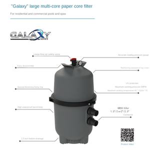 Emaux Galaxy <span class=keywords><strong>Filtre</strong></span> IDE Terre de diatomées/Perlite Filtres DE pour piscines résidentielles et commerciales et systèmes de spa - Product Image 4