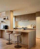 Meuble de rangement multifonctionnel en bois massif de style nordique, durable et très demandé, pour salon et cuisine