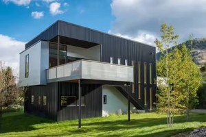 Maison en conteneur modulaire mobile, abri préfabriqué extensible pour chantier de construction, logement temporairerapide - Product Image 4