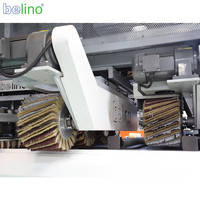 Machine à poncer le bois Belino 16 kW à profil large avec moteur, facile à utiliser pour le bois massif, le MDF, les sculptures de portes, les planches à découper, les meubles