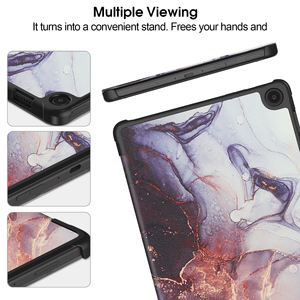 Bojin máy tính bảng thông minh tri-gấp siêu nhẹ cứng trở lại vỏ cove trường hợp đối với <span class=keywords><strong>Amazon</strong></span> Kindle lửa max 11 2023 - Product Image 5