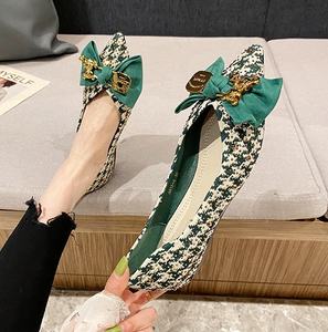 <span class=keywords><strong>Scarpe</strong></span> Casual Estive <span class=keywords><strong>da</strong></span> <span class=keywords><strong>Donna</strong></span> <span class=keywords><strong>con</strong></span> <span class=keywords><strong>Borchie</strong></span>, Punta Aperta, Suola Morbida, Slip-On, Materiale Superiore in Tessuto, Gomma e PU - Product Image 2