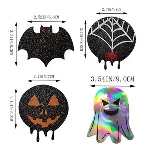 Halloween Ghost Party <strong>Boob</strong> <strong>Stickers</strong> Sexy Nipple <strong>Stickers</strong> Disposable Halloween Pumpkin <strong>Boob</strong> <strong>Stickers</strong> Satin Nipple Pasties - Product Image 4