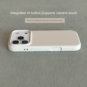 Tùy Chỉnh Chất Lượng Cao Gertrude Cho <span class=keywords><strong>Iphone</strong></span> 17 Không Khí 16 Pro Max Trường Hợp Đơn Giản Lỏng <span class=keywords><strong>Silicone</strong></span> Hút Bảo Vệ Coque Trong Tùy Chỉnh Màu Sắc - Product Image 4