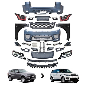 2022 nouveau Kit de carrosserie Design pour <span class=keywords><strong>Range</strong></span> <span class=keywords><strong>Rover</strong></span> <span class=keywords><strong>Sport</strong></span> L494 14-17 mise à niveau vers <span class=keywords><strong>2020</strong></span> OEM PP + ABS matériel avant + pare-chocs arrière avec lampe de garde-boue - Product Image 1