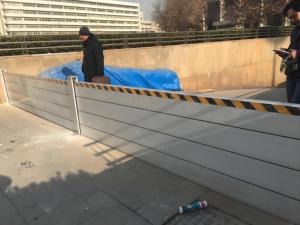 In acciaio e lega di alluminio di controllo delle acque di mantenere per la prevenzione delle inondazioni applicazione salvavita in parcheggi argini del fiume - Product Image 5