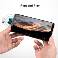 Adaptor USB2.0 OTG Premium USB-C Male ke USB A Female Converter Extender Adapter untuk Ponsel Laptop Keyboard Drive Kamera