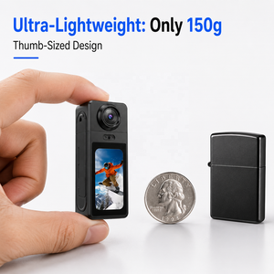 Telecamera Indossabile a Forma di Ciondolo, Mini Videocamera Sportiva Magnetica 1080P WiFi, Telecamera a Pollice Senza Mani per Sport Estremi e Vlogging Quotidiano - Product Image 3