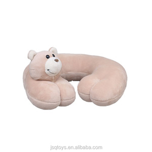 Tierform U-förmiges Teddybär-Nacken kissen Travel Driving Office Komfortables Memory-Nacken kissen - Product Image 1