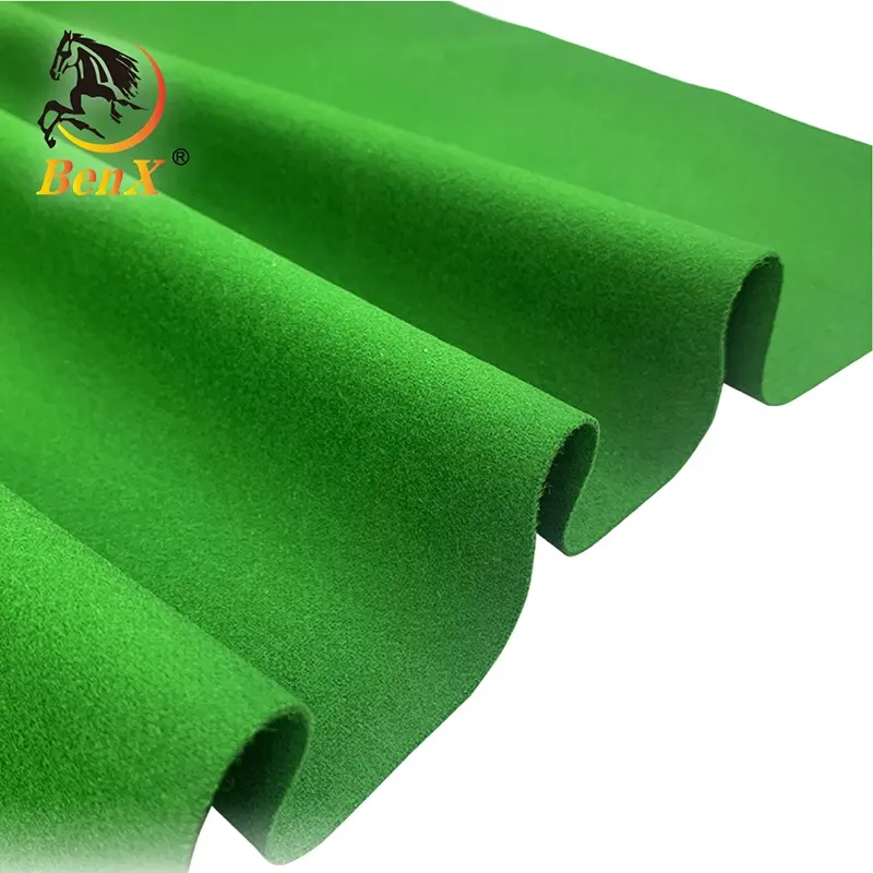 Simulated 6811 billiard cloth 80% wool snooker table cloth 100% durable