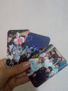 Bán buôn tùy chỉnh in <span class=keywords><strong>mini</strong></span> Kpop tim Holographic photocards cho thần tượng - Product Image 3