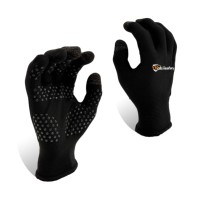 Guantes Antideslizantes de Poliéster con Puntos, Compatibles con Pantallas Táctiles, para Inspección de Calidad