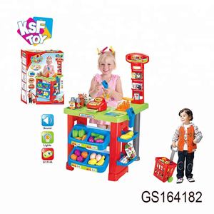 للأطفال ألعاب تعليمية ألعاب التسوق ماكينة تسجيل المدفوعات النقدية لعبة الجدول سوبر ماركت تلعب مجموعة ل التظاهر تلعب دورا - Product Image 2