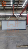 DXH Usine Personnalisée 2025 Vente à Chaud Usine Chinoise Maison Conteneur Pliable Préfabriquée Pliable Maison Philippines pour Boutique