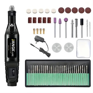 Bộ dụng cụ xoay đa năng 58 món dùng cho thủ công, dự án DIY, phụ kiện đa dụng, bao gồm máy mài mini điện dùng pin - Product Image 2