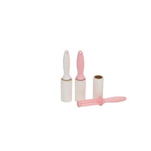 Hot selling reusable custom Plastic mini travel portable lint roller Cleaning brush