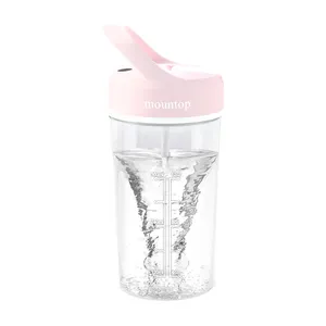 Portatile USB ricaricabile Mixer tazza riutilizzabile proteina Shake bottiglia di acqua spedizione gratuita proteina proteina Shake bottiglia da palestra